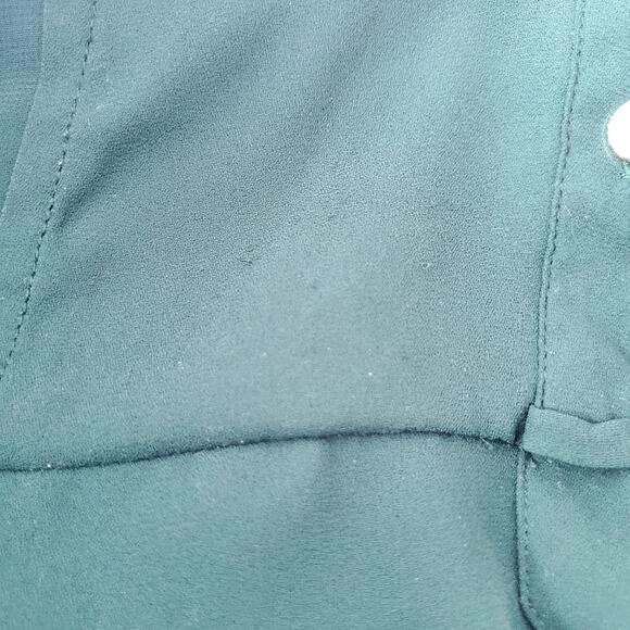 Express Women's Green Sheer Pullover Long Sleeve Top Size M - Picture 9 of 9